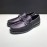 LV Calf Leather Letter Buckle Loafers For Men