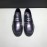 LV Calf Leather Letter Buckle Loafers For Men Black