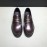 LV Calf Leather Letter Buckle Loafers For Men Coffee