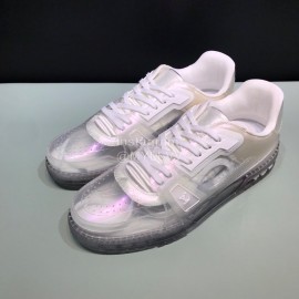 LV Transparent Color Monogram Casual Sneakers For Men 