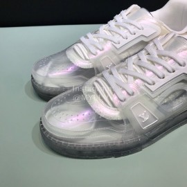 LV Transparent Color Monogram Casual Sneakers For Men 
