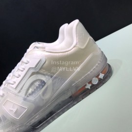 LV Transparent Color Monogram Casual Sneakers For Men 