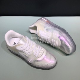 LV Transparent Color Monogram Casual Sneakers For Men 