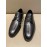 LV Black Cowhide Lace Up Business Shoes For Men
