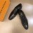 LV Black Cowhide Lace Up Business Shoes For Men