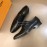 LV Calf Leather Lace Up Business Shoes For Men