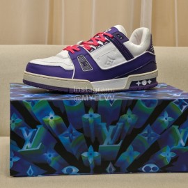 Lv New Sneakers For Men And Women Pink