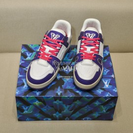 Lv New Sneakers For Men And Women Pink