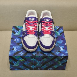 Lv New Sneakers For Men And Women Pink