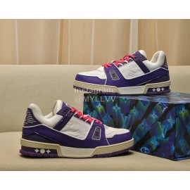 Lv New Sneakers For Men And Women Pink