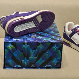 Lv New Sneakers For Men And Women Pink