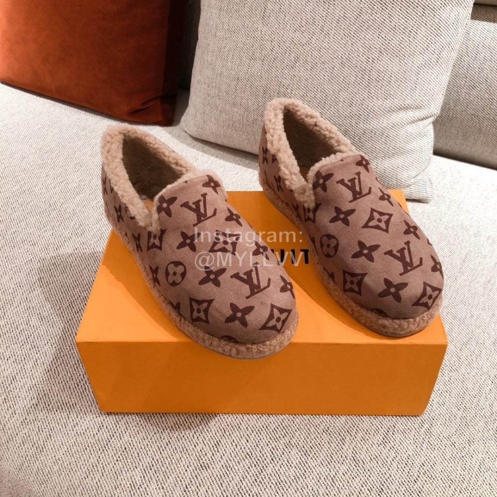 Lv Winter Wool Casual Shoes For Women