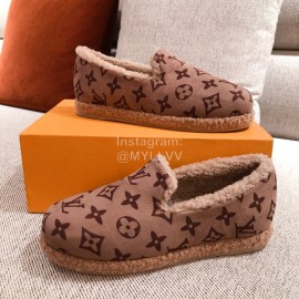Lv Winter Wool Casual Shoes For Women