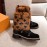 Lv Winter Plush Boots Black