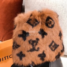 Lv Winter Plush Boots Black