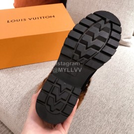 Lv Winter Plush Boots Black