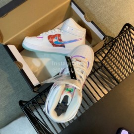 Lv Co Branded Nike High Top Sports Sneakers