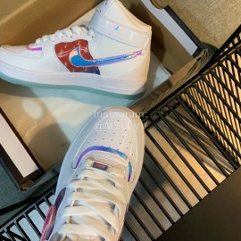 Lv Co Branded Nike High Top Sports Sneakers