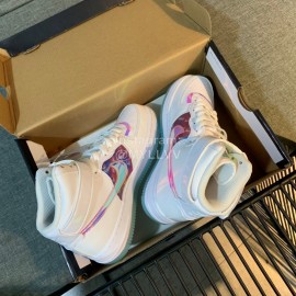 Lv Co Branded Nike High Top Sports Sneakers