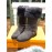 Lv Winter Embossed Wool Boots For Women Brown