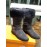 Lv Winter Embossed Wool Boots For Women Brown