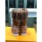 Lv Winter Embossed Wool Boots For Women Coffee