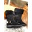 Lv Winter Embossed Wool Boots For Women Black