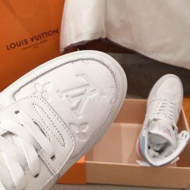 Lv Classic Embossed High Top Casual Shoes For Women