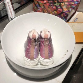 Lv Winter Wool Boots For Women Purple