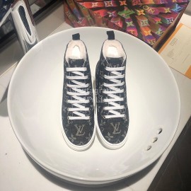 Lv Winter Wool Boots For Women Denim