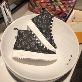 Lv Winter Wool Boots For Women Denim