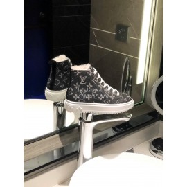 Lv Winter Wool Boots For Women Denim