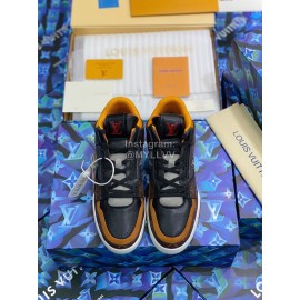 Lv Autumn Winter Calf Sneakers For Men