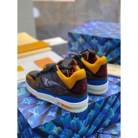 Lv Autumn Winter Calf Sneakers For Men