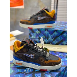 Lv Autumn Winter Calf Sneakers For Men