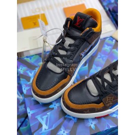 Lv Autumn Winter Calf Sneakers For Men