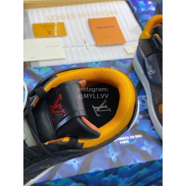 Lv Autumn Winter Calf Sneakers For Men