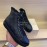 Lv Autumn Winter New High Top Sports Casual Shoes Black