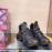 Lv Archlight Series Fashion Thick Bottom Sneakers Black