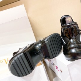 Lv Archlight Series Black Thick Bottom Sneakers