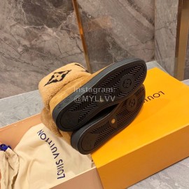 Lv Autumn Winter New Lamb Wool Boots Brown