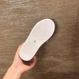 Lv Classic Print Casual Shoes For Women Coffee