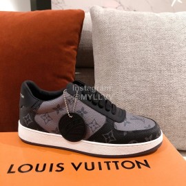 Lv Autumn Winter Gray Sneakers
