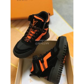 Lv Autumn Winter New Leisure High Top Martin Boots Orange
