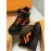 Lv Autumn Winter New Leisure High Top Martin Boots Orange