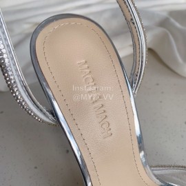 Mach Mach Fashion Bow Silk Pointed High Heel Scandals For Women