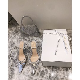 Mach Mach Fashion Transparent Pvc Pointed High Heel Scandals For Women