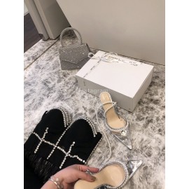 Mach Mach Fashion Transparent Pvc Pointed High Heel Scandals For Women