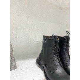 Maison Margiela Autumn Winter Leather Thick Soled Boots For Women 