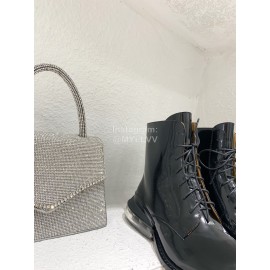 Maison Margiela Autumn Winter Thick Soled Leather Boots For Women 